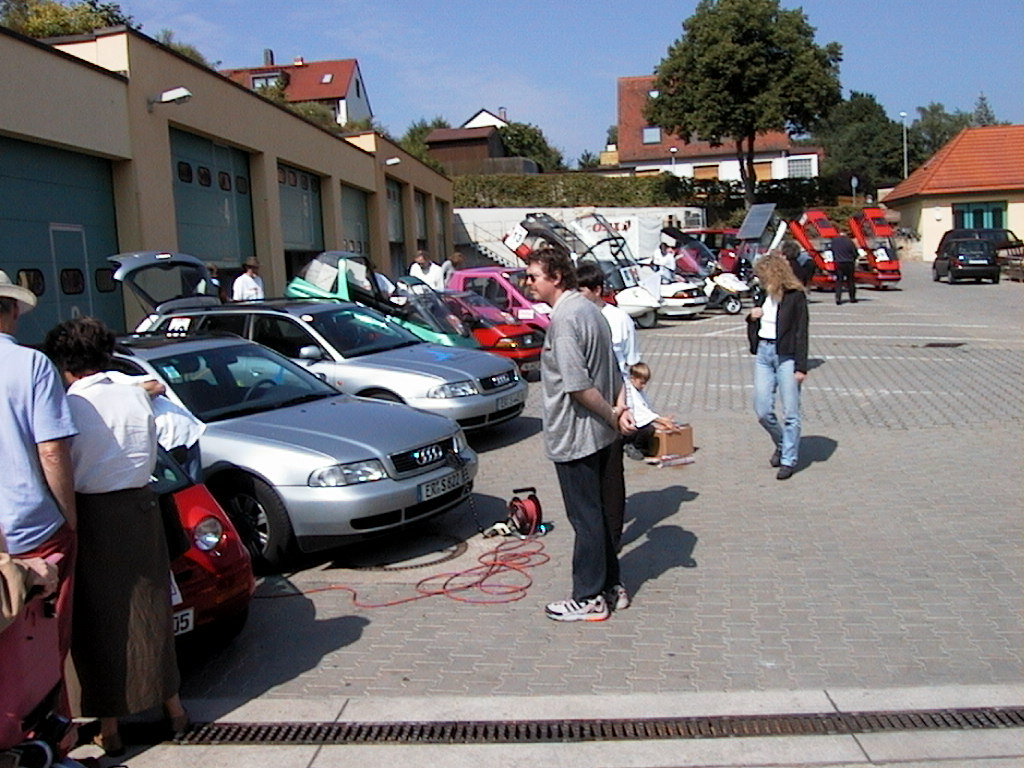 2000: Bilder von der „Fahren mit Sonne“ nach Höchstadt/A. Neustadt/A. und Nürnberg