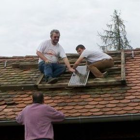 Abbau der ersten Solarladestelle Bayerns