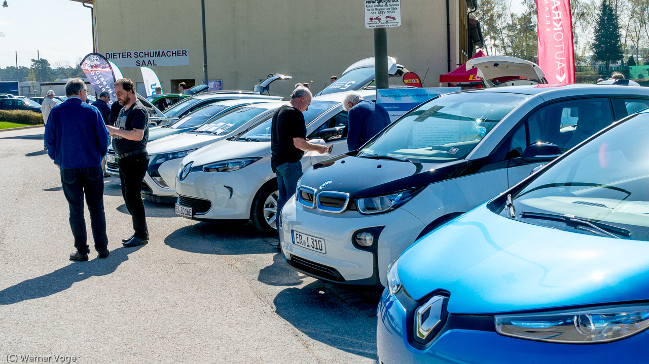 E-Mobilitätstag beim ATSV-Sportverein in Erlangen