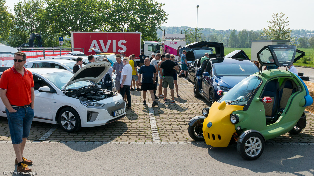 Besuch der 8. Fahrzeugschau für Elektromobilität in Bad Neustadt/Saale